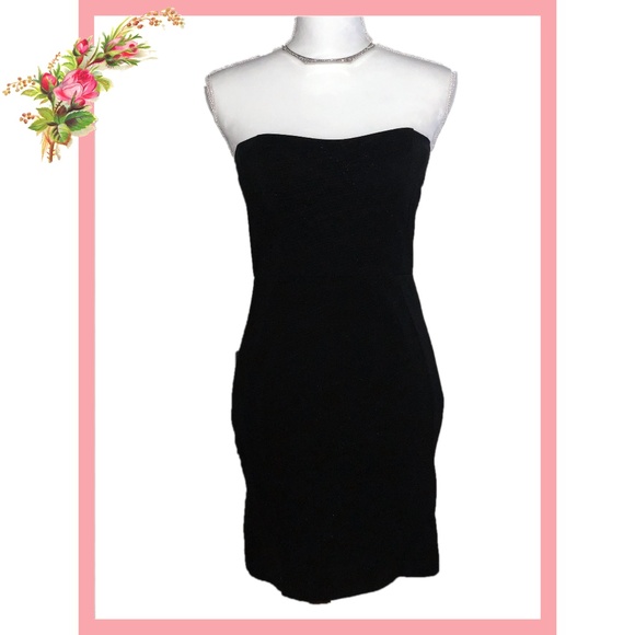 Foreign Exchange Dresses & Skirts - 🌸 Foreign Exchange Black Strapless Mini Dress